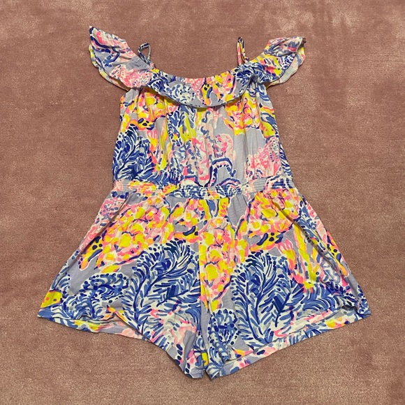 Lilly Pulitzer Romper (girls' size XL) - Picture 5 of 5